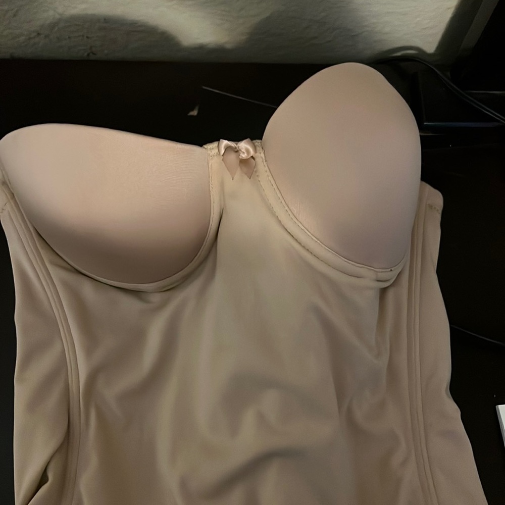 Wedding day must have-congrats. VaBien 34B seamless low back Corset Bustier.